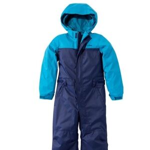 L.L. Bean Kids' Teal/Navy Snowsuit-Can fit women’s petite-read more for details
